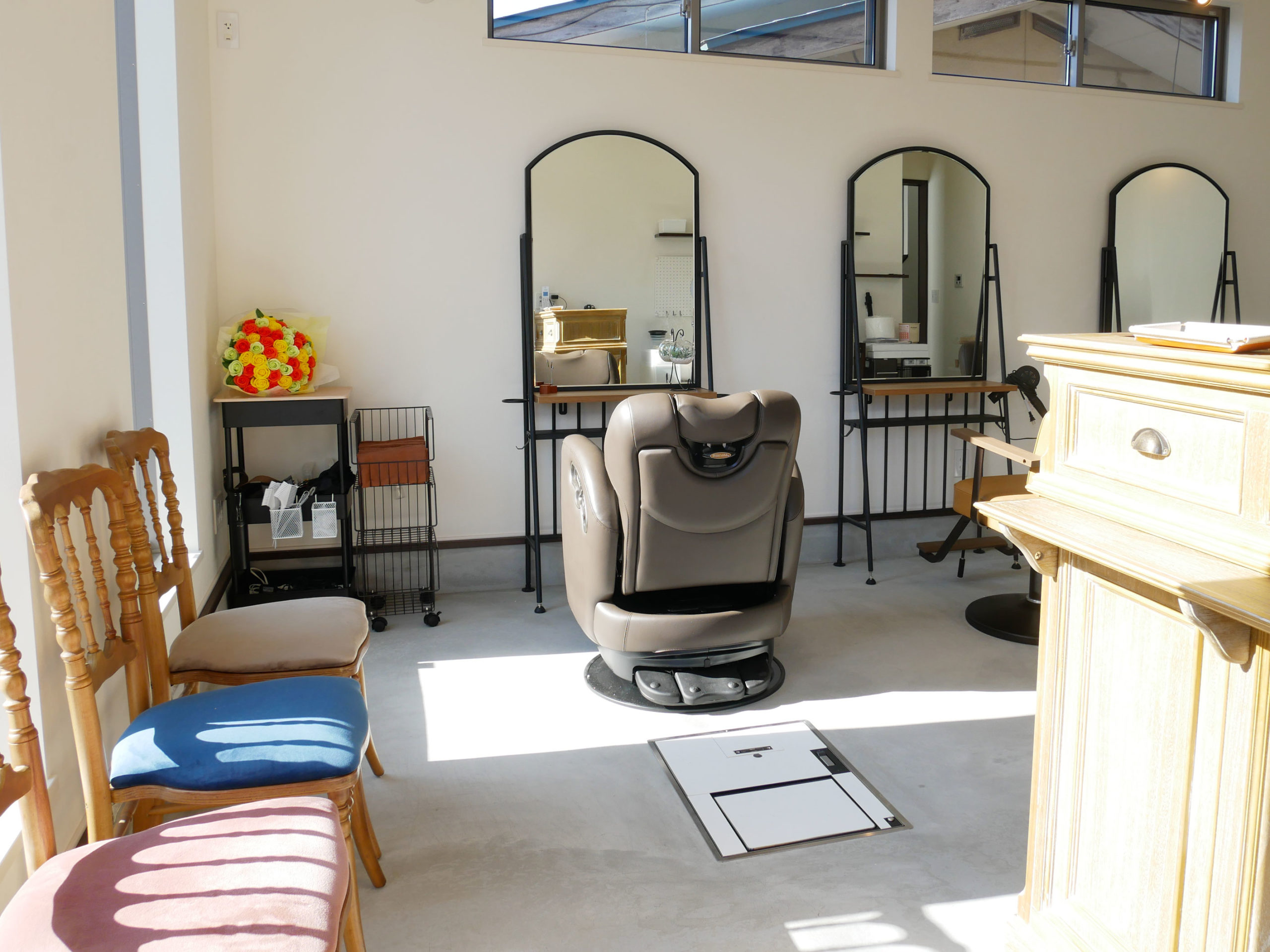 サクラヘアーサロン店内